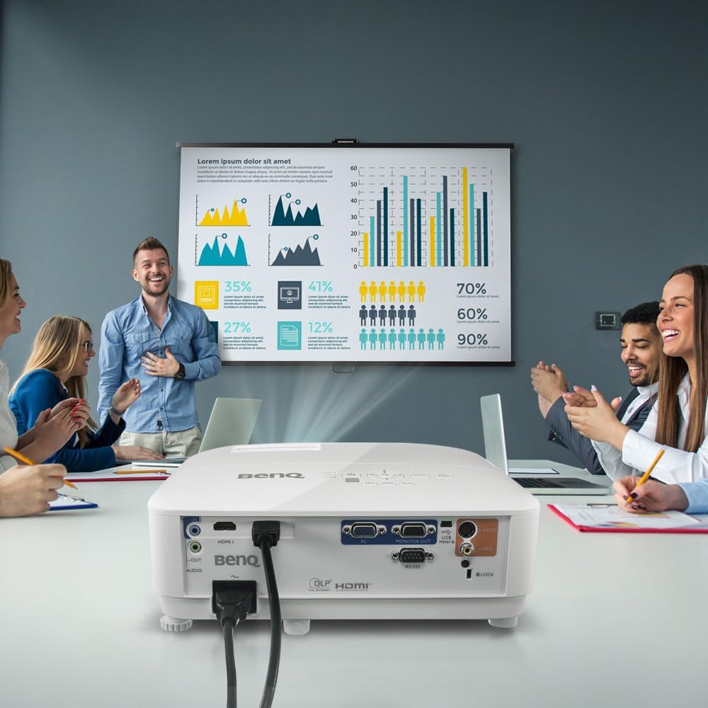 BenQ MW550 WXGA Office Projector 3600 Lumens