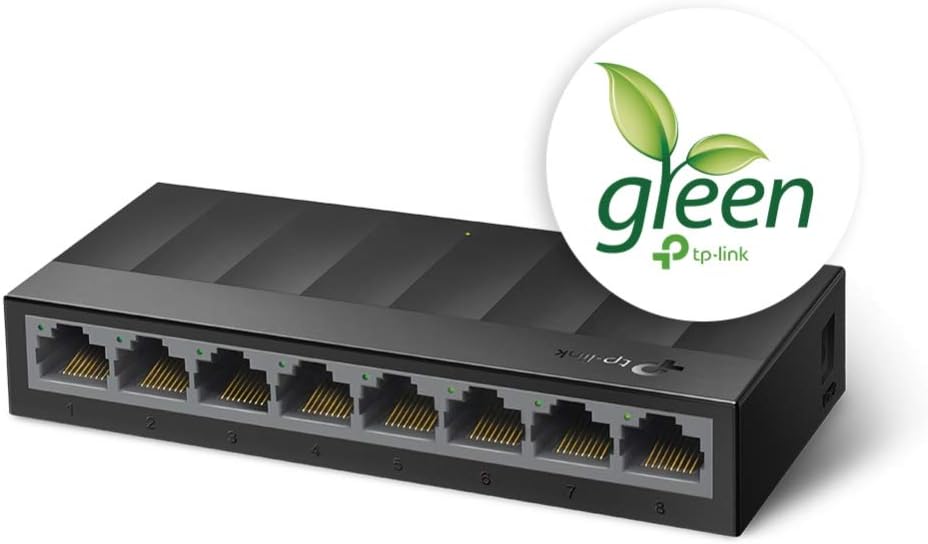 TP-Link Litewave 8-Port Gigabit Ethernet Switch LS1008G