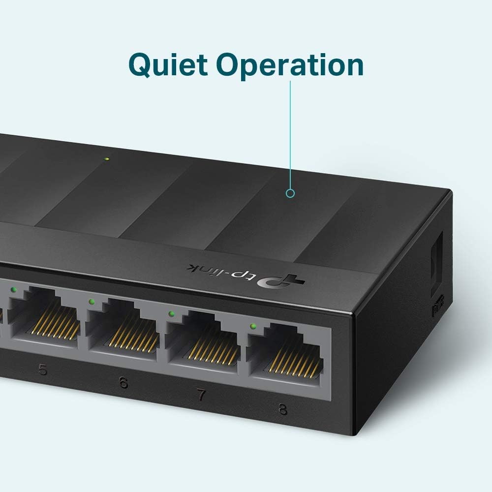 TP-Link Litewave 8-Port Gigabit Ethernet Switch LS1008G