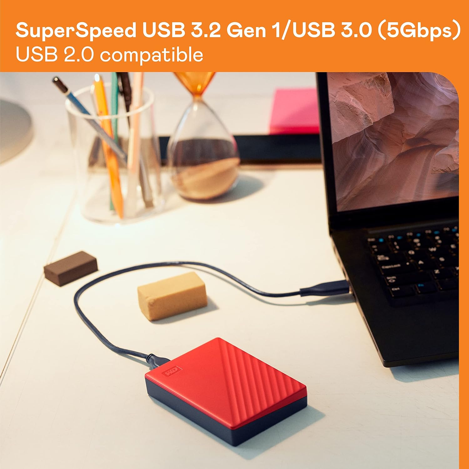 My Passport 2TB Portable Hard Drive