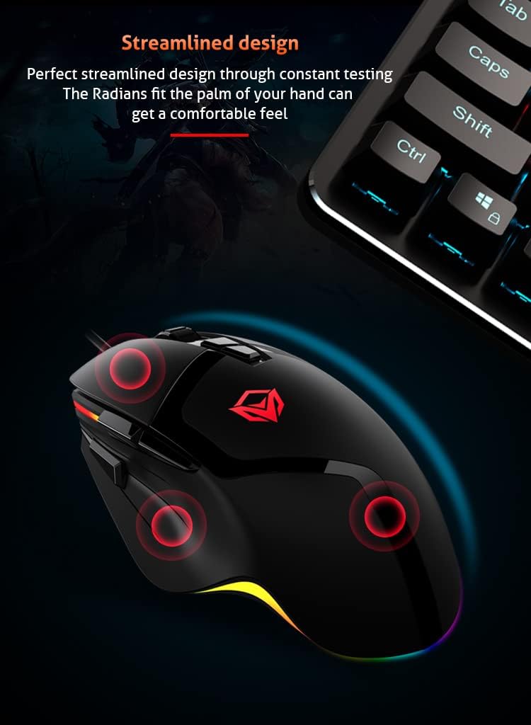 Meetion G3325 Hades RGB Gaming Mouse