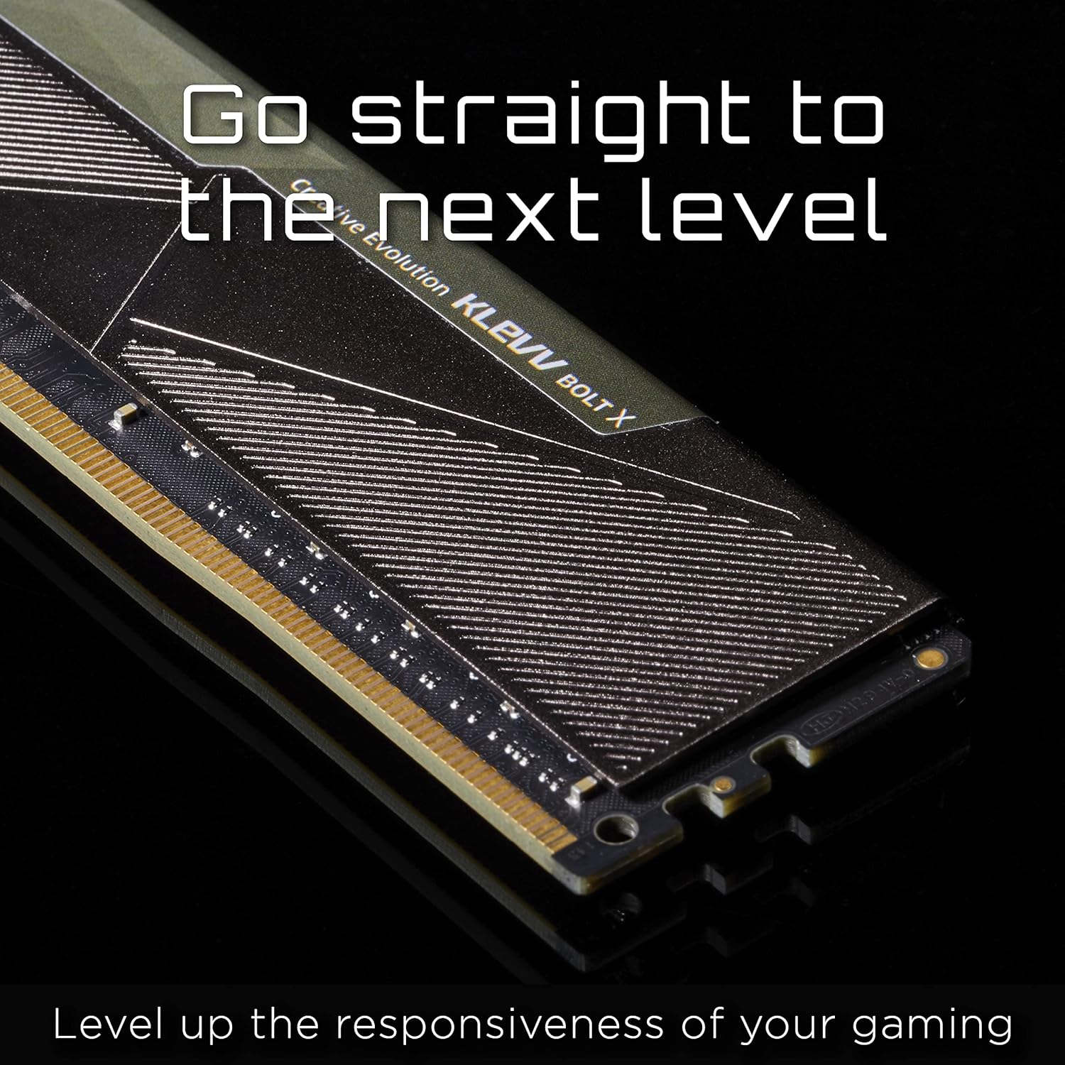 KLEVV BOLT X DDR4 16GB (2x8GB) 3200MHz CL16 1.35V Gaming Desktop Ram Memory SK Hynix Chip XMP 2.0 Re