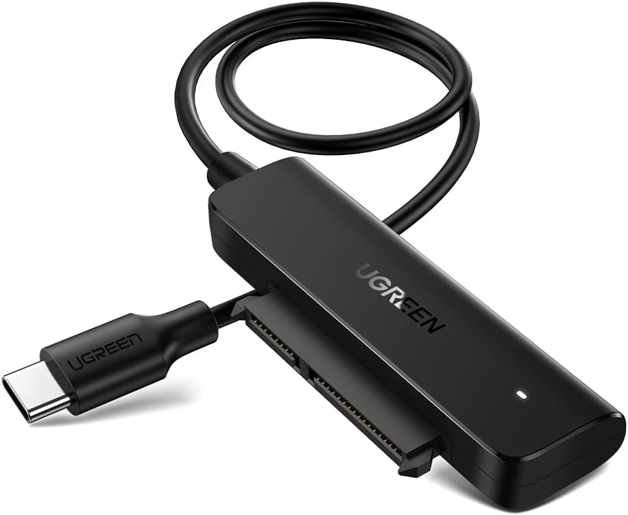 UGREEN USB C to Sata Adapter External Hard Drive Reader Cable 2.5 SSD Disk Transfer Kit UASP Support