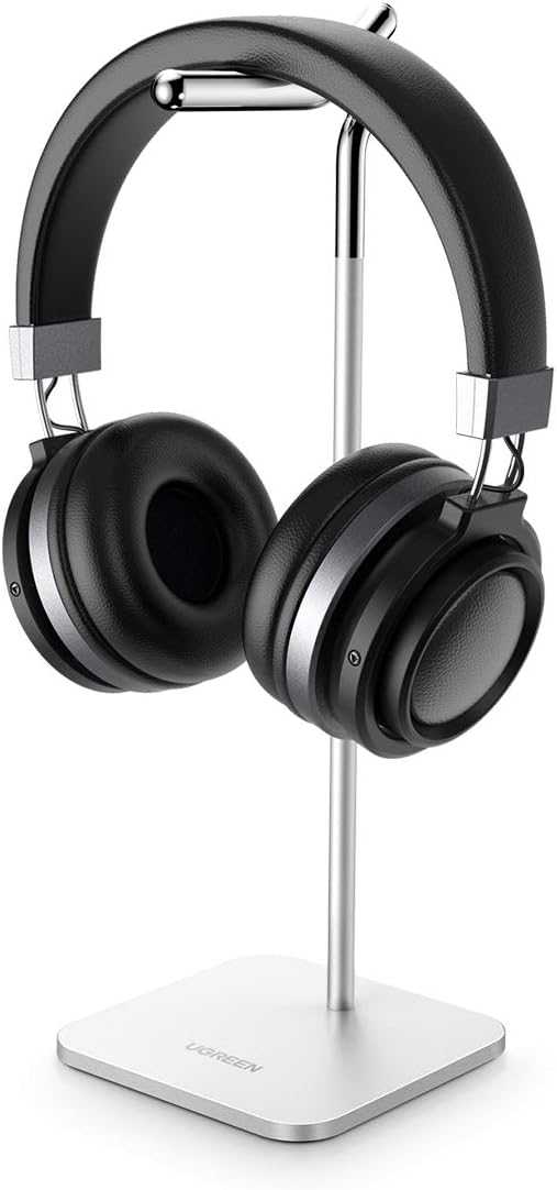 UGREEN Headphone Stand Aluminum Gaming Desktop Headset Holder Earphone Hanger Compatible for Sennhei
