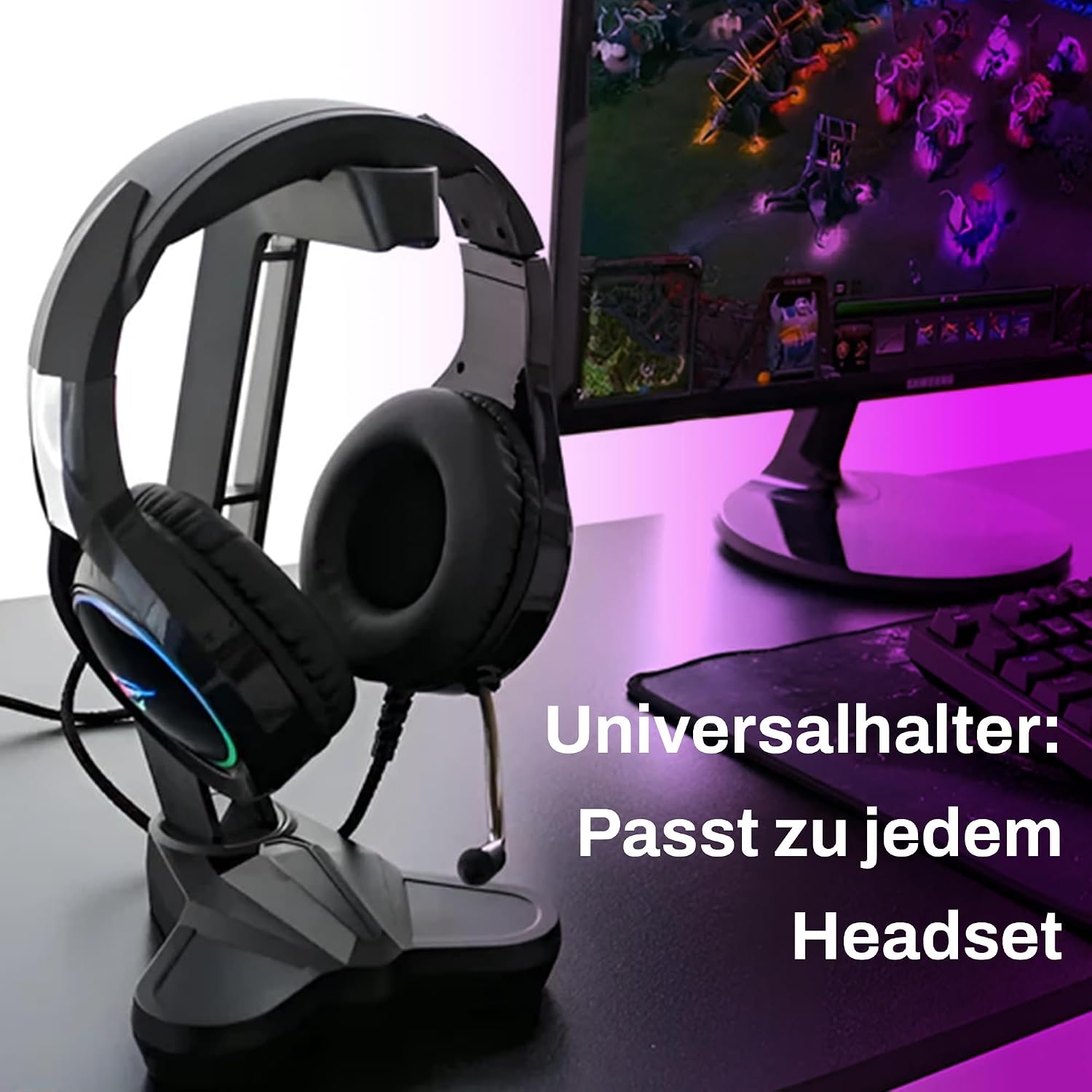 Havit Gaming Series Headphone Stand Black