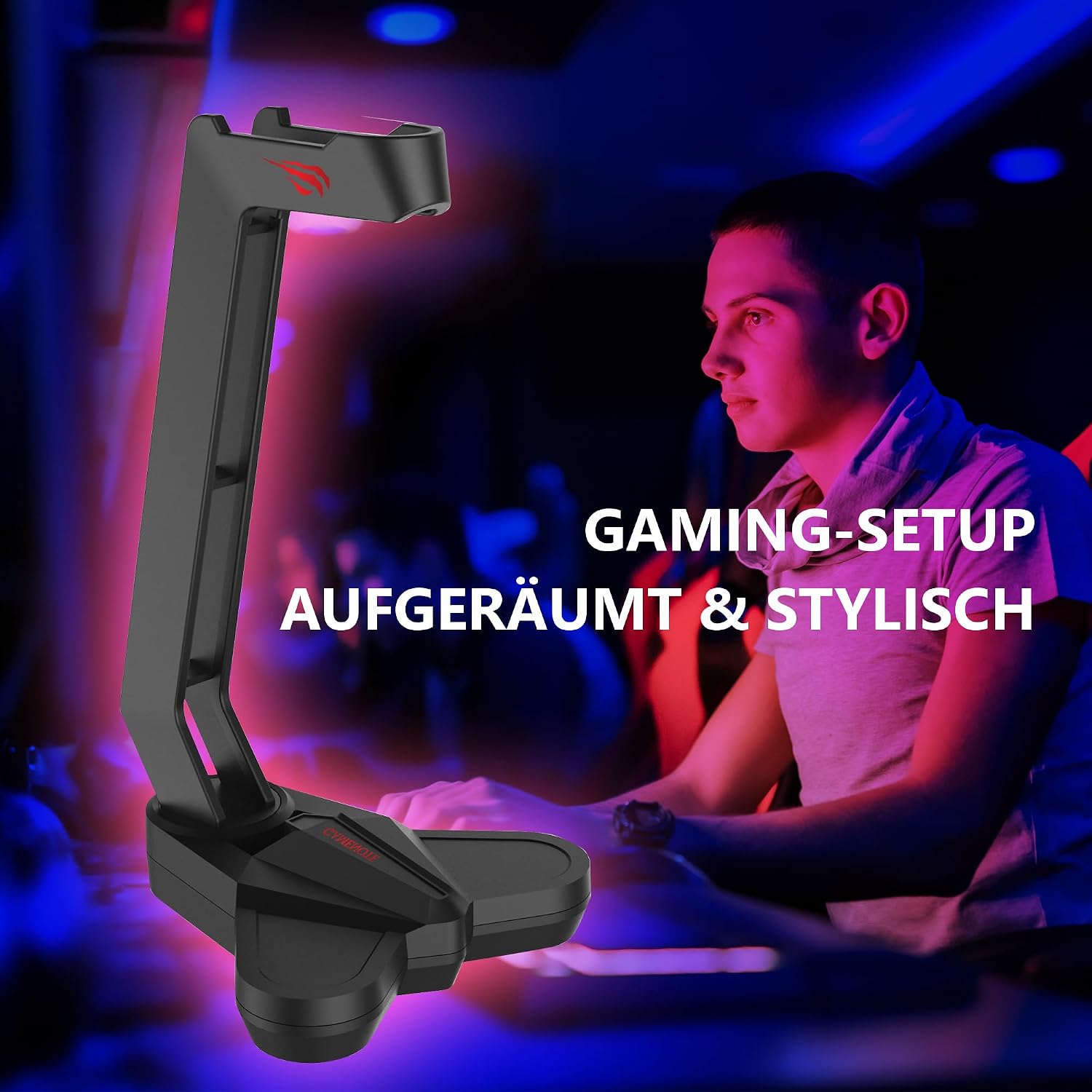 Havit Gaming Series Headphone Stand Black