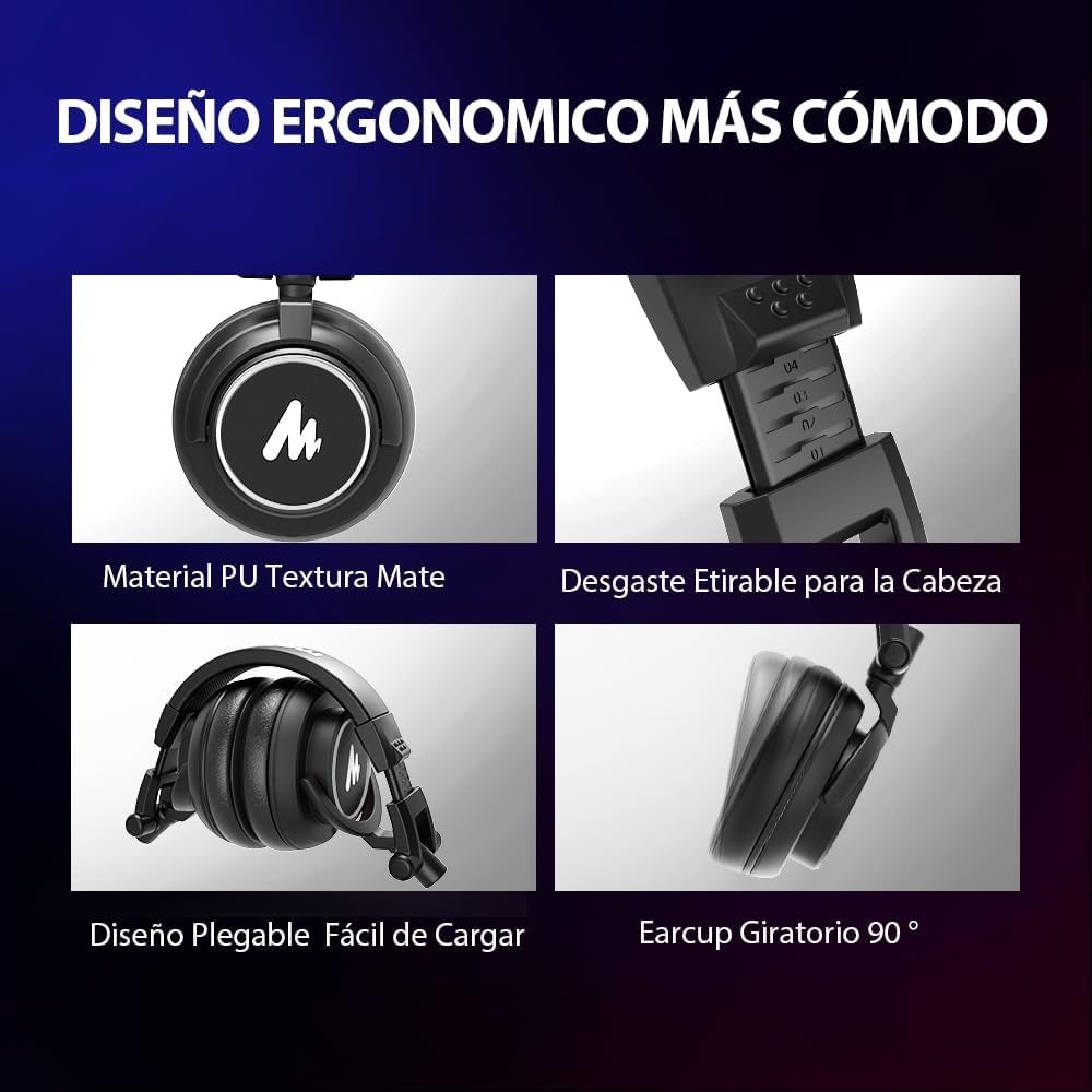 MAONO AU-MH601 Studio Headphones 50MM
