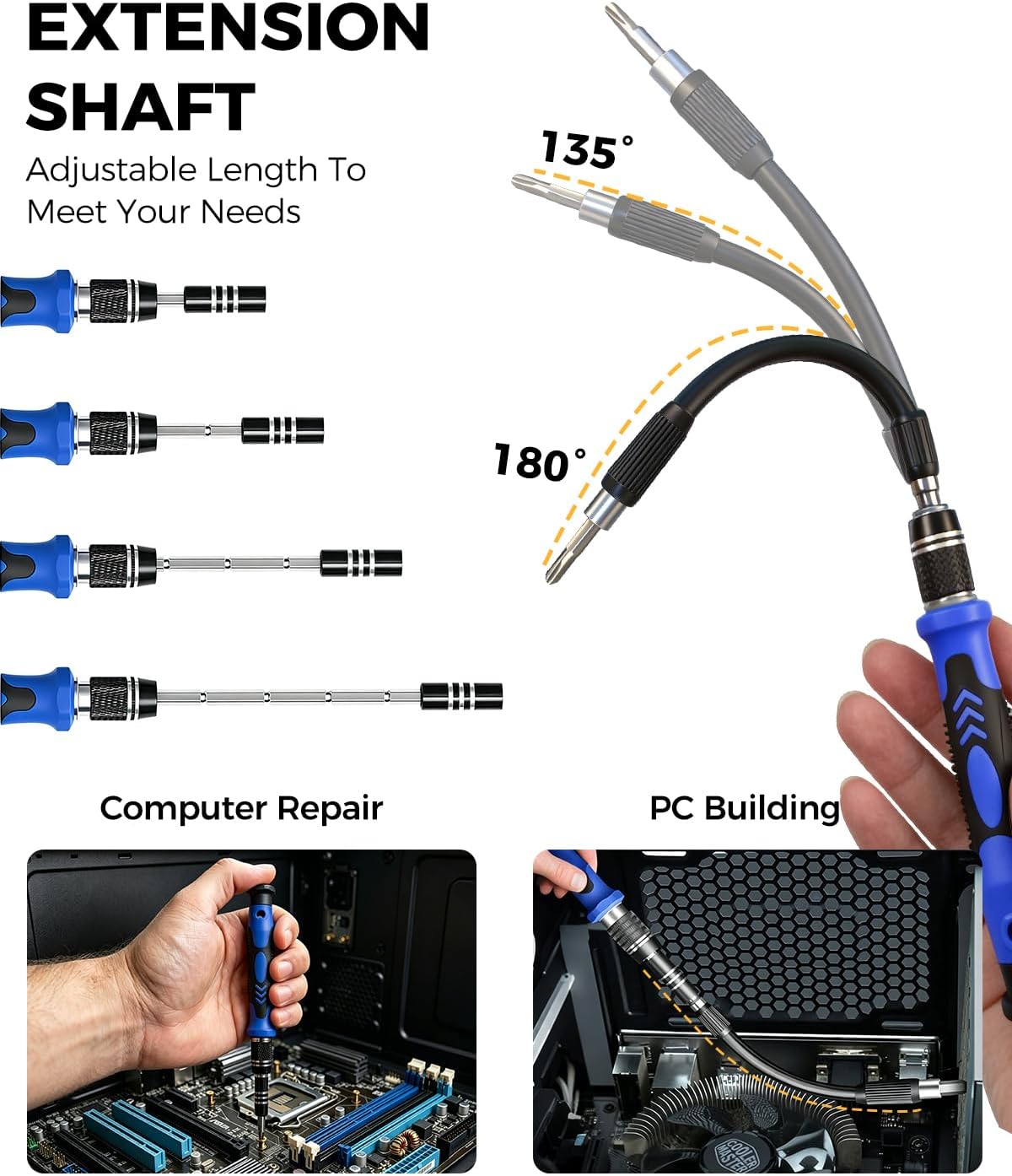 UnaMela 139-in-1 Precision Screwdriver Set