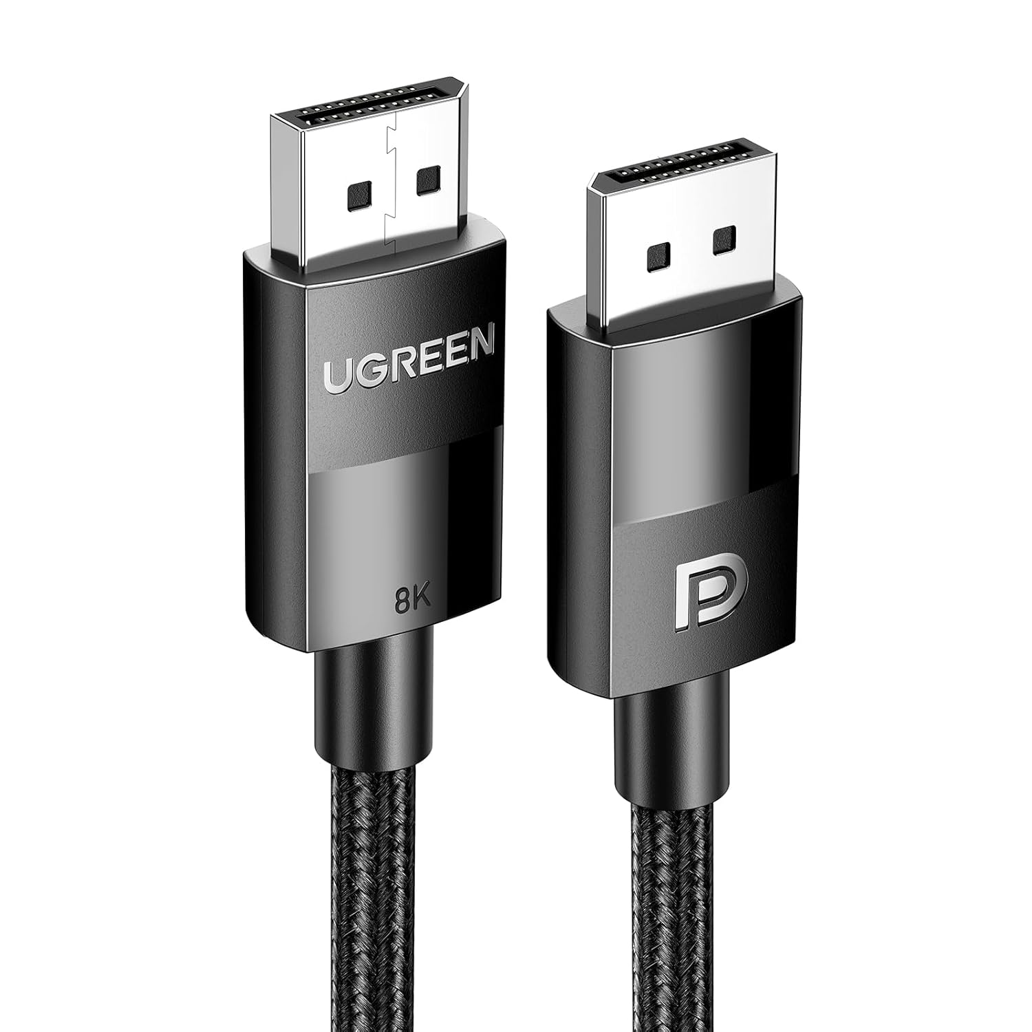 UGREEN 8K DisplayPort Cable 1.4, DP to DP 1M, for Gaming Monitor/Graphics Card/PC, Support 3D/HDCP/H