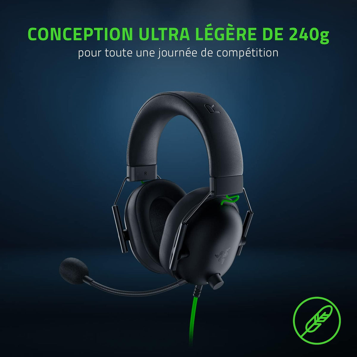 Razer RZ04-03240100-R3M1 Blackshark V2 X Gaming Headset - Black
