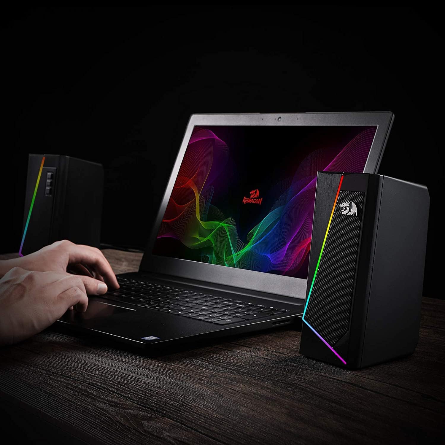 Redragon GS520 Anvil RGB Stereo Speakers