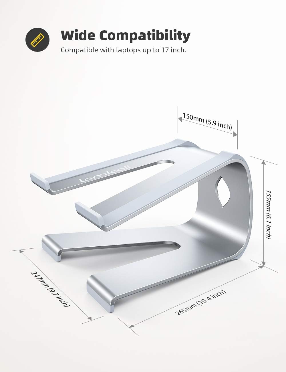 Lamicall Universal Laptop Stand