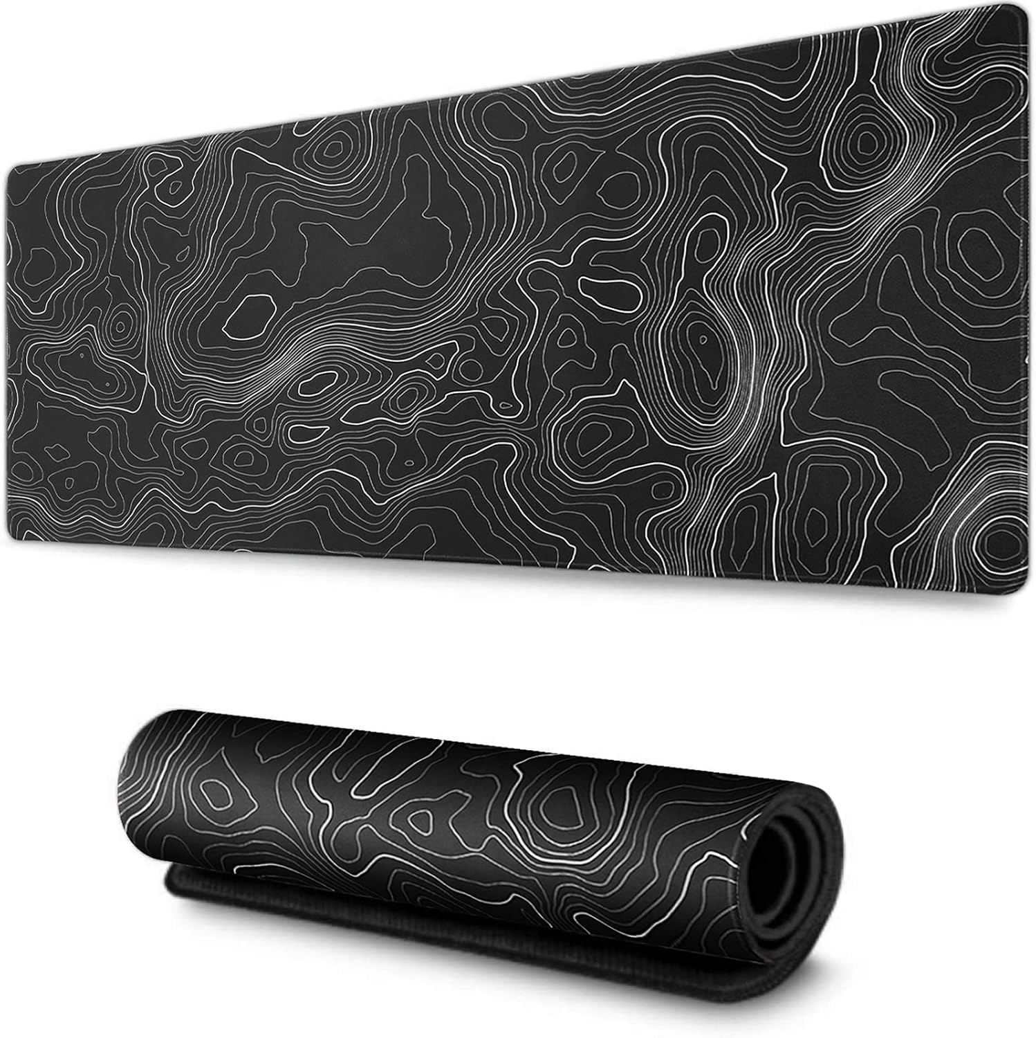 AQQA CHMIJ Large Mouse Pad Matï¼ˆ11.8x31.5 in Extended Gaming Mouse Pad with Non-Slip Rubber Base,Ba