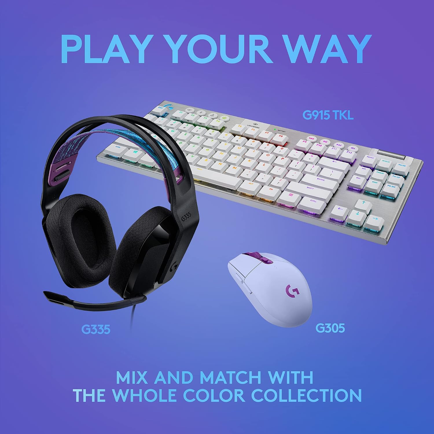 Logitech G335 Wired Gaming Headset Black