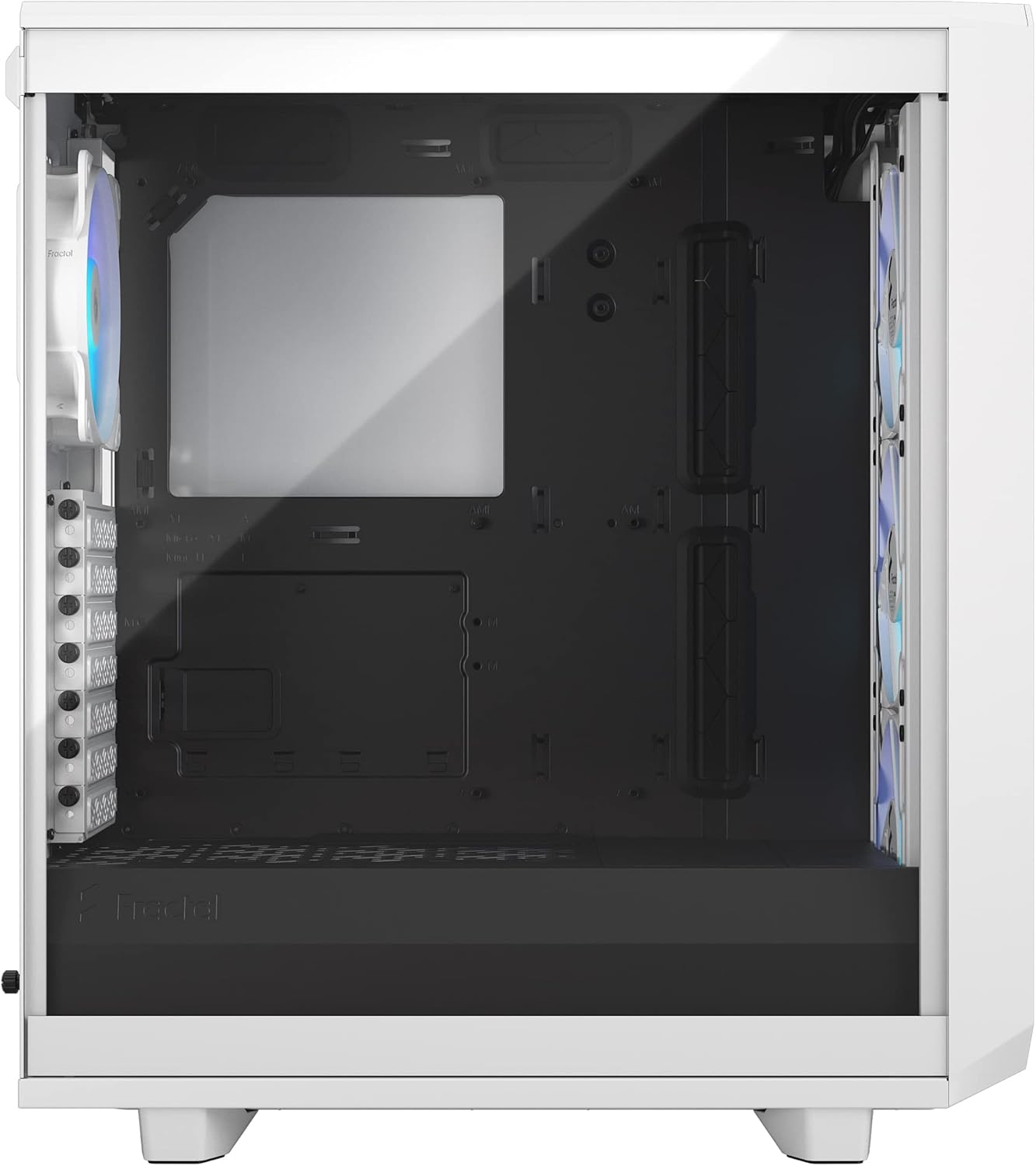 Fractal Design Meshify 2 Compact White TG Clear tint - RGB