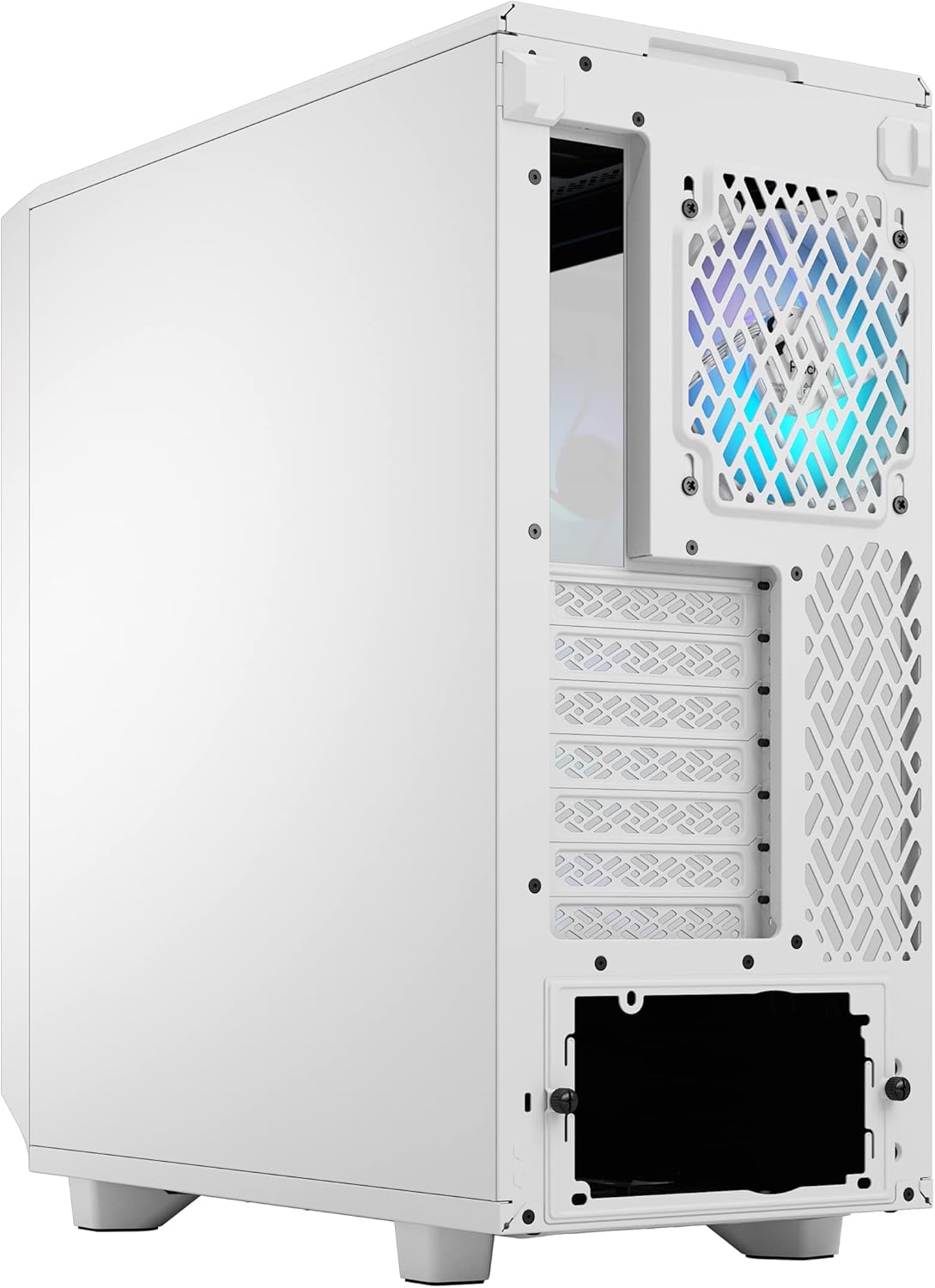 Fractal Design Meshify 2 Compact White TG Clear tint - RGB