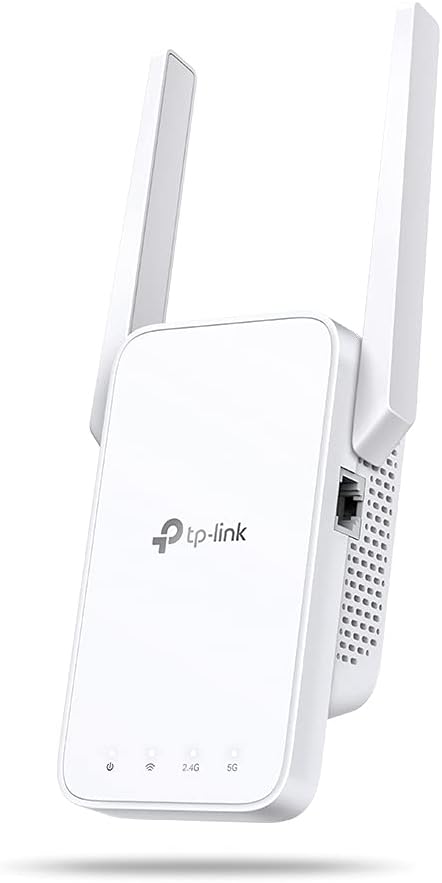 TP-Link RE315 AC1200 Dual-Band Mesh WiFi Range Extender Wireless Signal Booster Fast Ethernet Port Smart Signal Indicator Works With TP-Link OneMesh