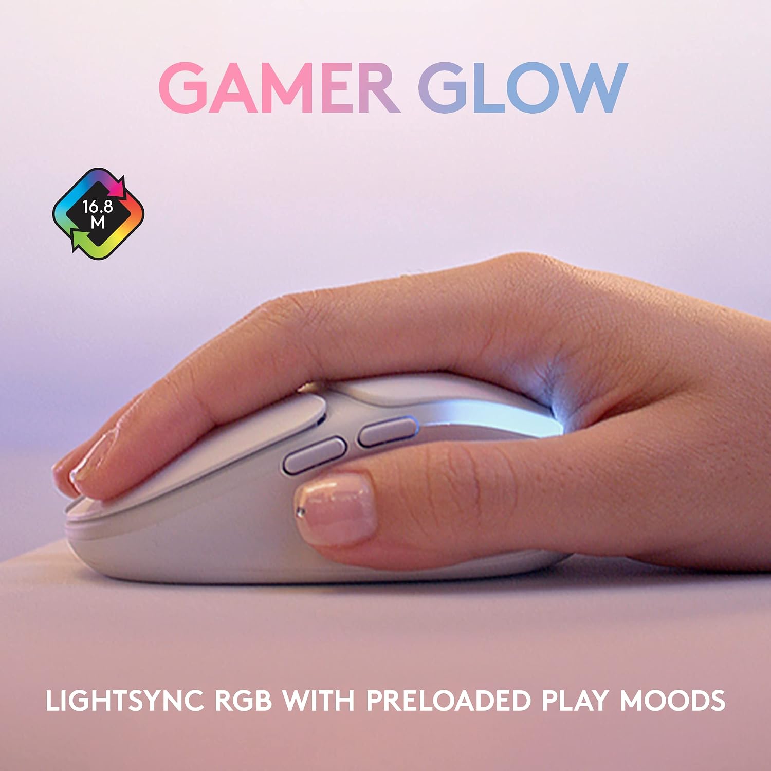 Logitech G705 Wireless Gaming Mouse White