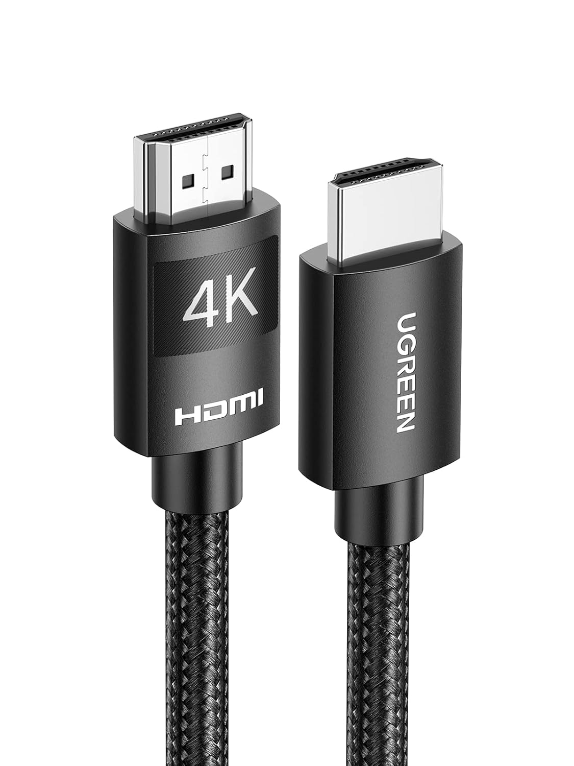 UGREEN High Speed HDMI 2.0 Cable 1 Meter Nylon Braided Ultra Video Cord 18Gbps Bandwidth 4K@60Hz HDR ARC Ethernet Support for MacBook Pro PS5 PS4 Xbox Nintendo Switch Blu-ray TV Monitor Laptop