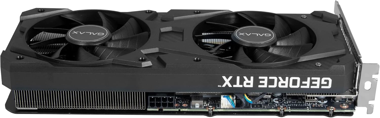 GALAX GeForce RTX 3060 1-Click OC 12GB GDDR6 Graphics Card Black