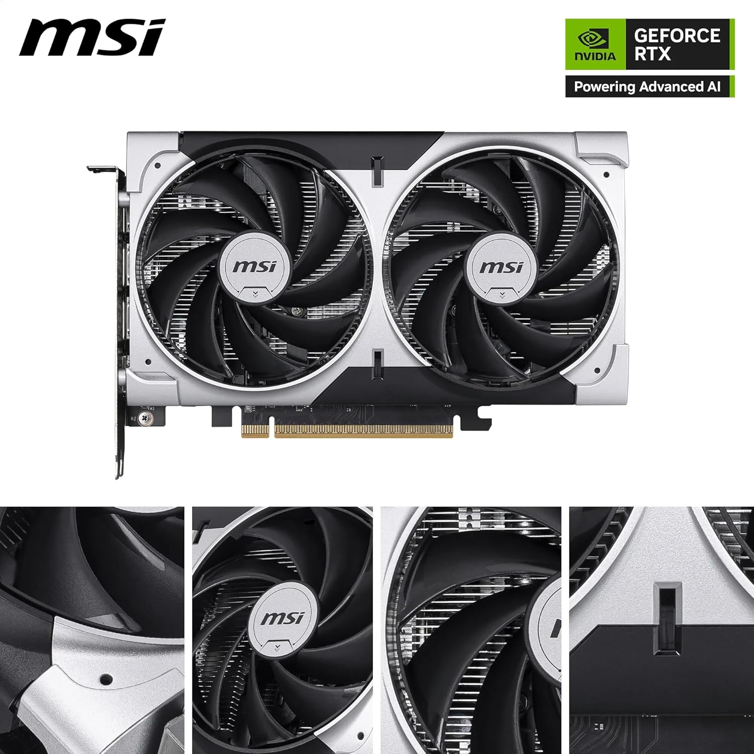 MSI GeForce RTX 5050 8G Ventus 2X OC Graphics Card