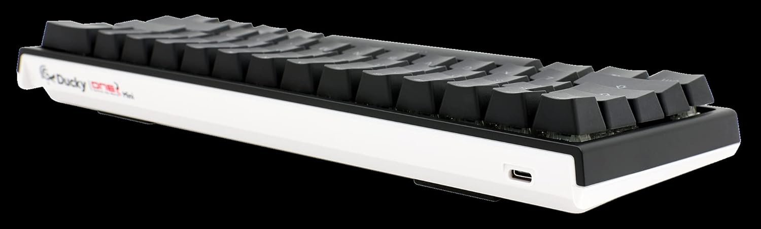 Ducky 2 Mini v2 RGB 60% Double Shot PBT Mechanical Keyboard (Cherry mx Blue)