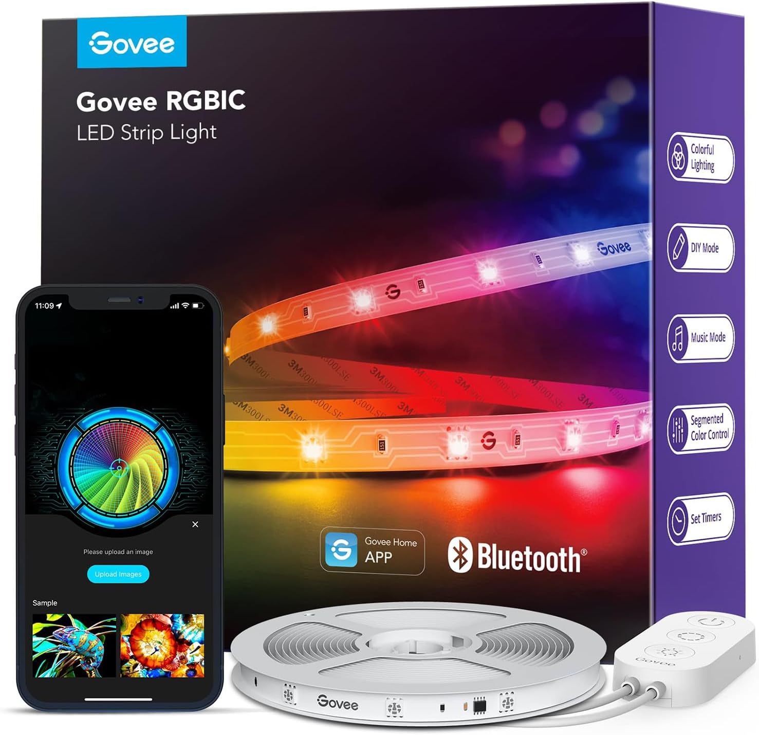 Govee RGBIC LED Light Strip 16.4ft