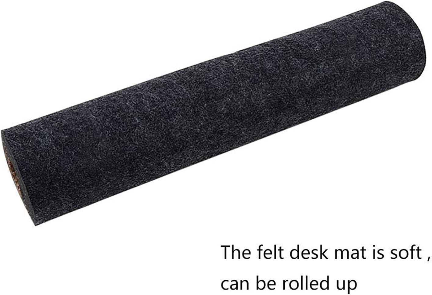 Extended Felt Desk Pad Gaming Mouse Pad 80x30cm Dark Gray