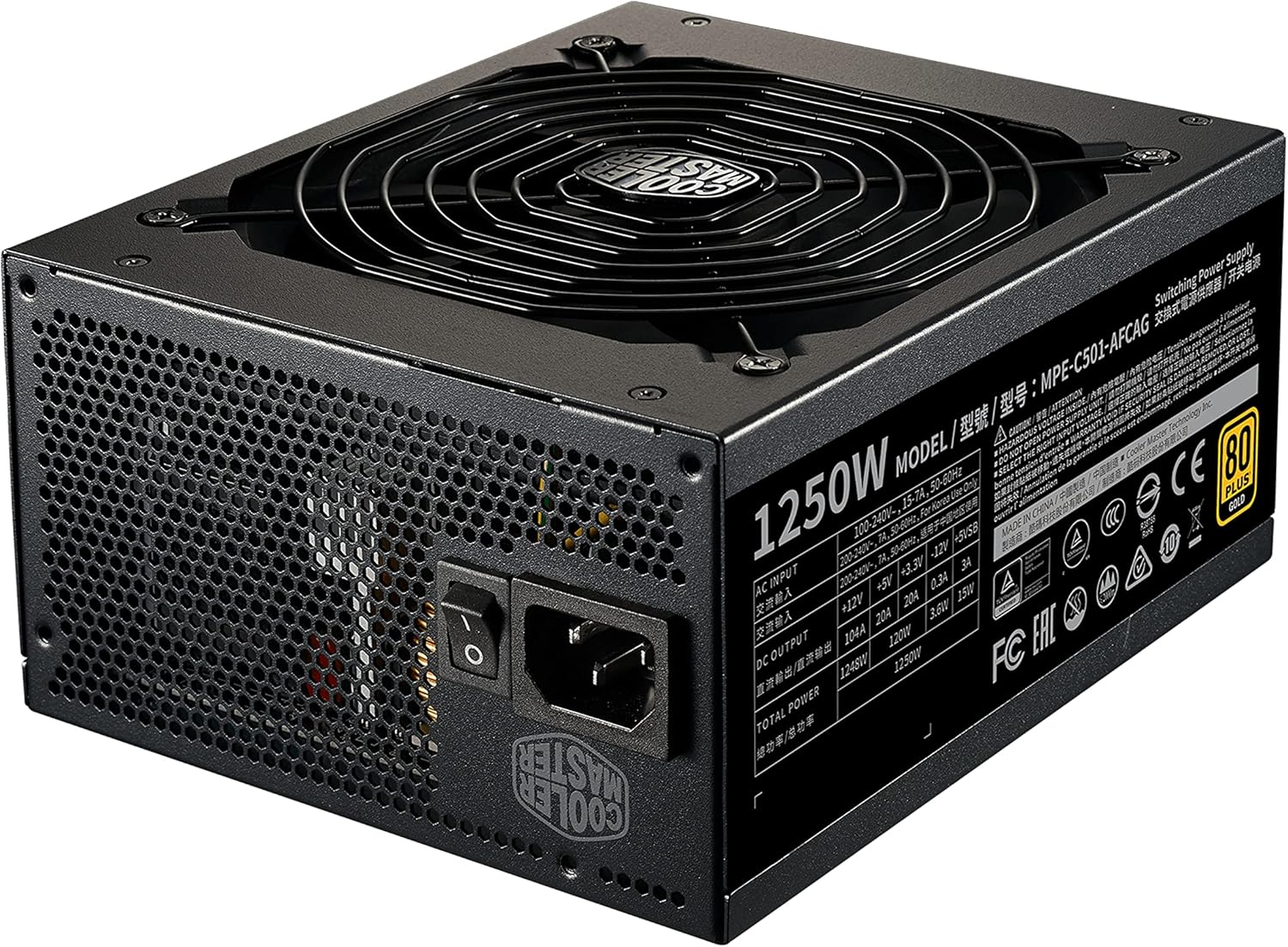 Cooler Master MWE Gold 1250 V2 PSU