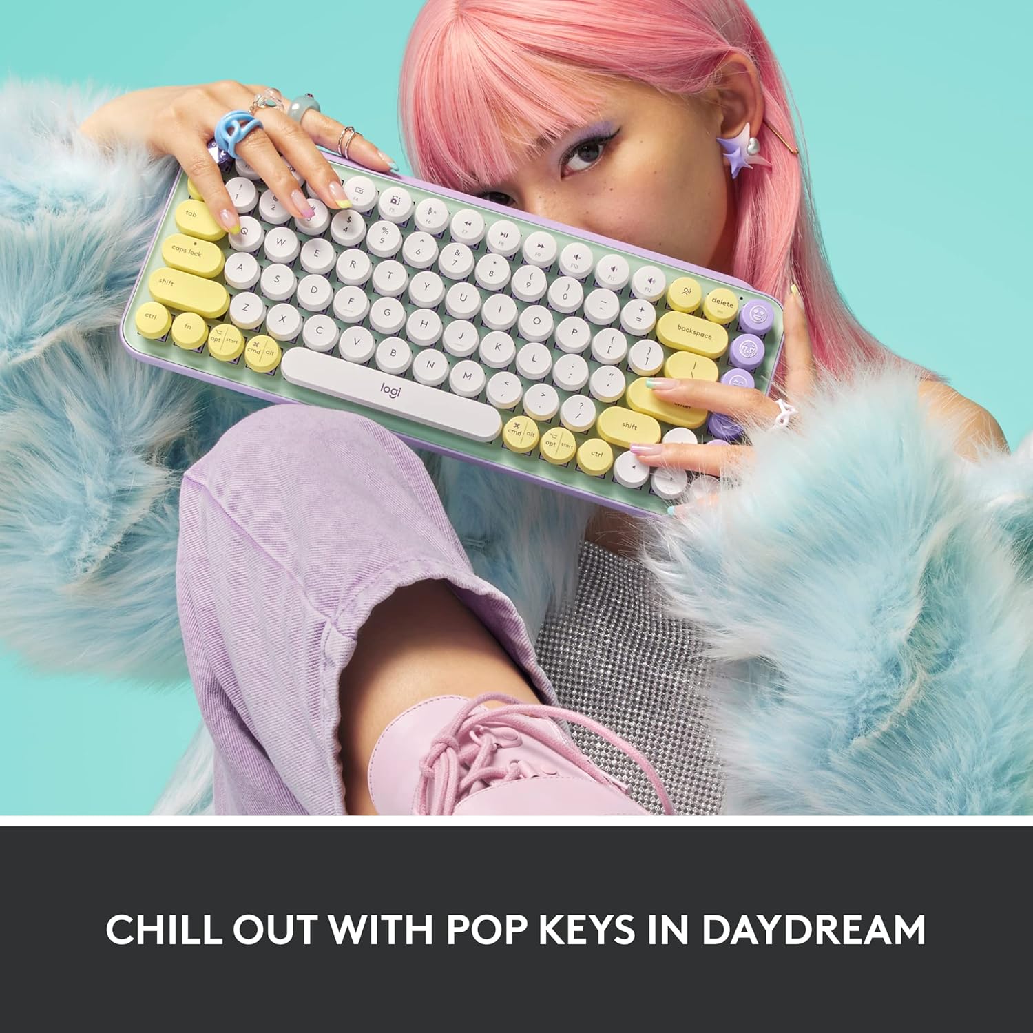 Logitech POP Keys Wireless Mechanical Keyboard
