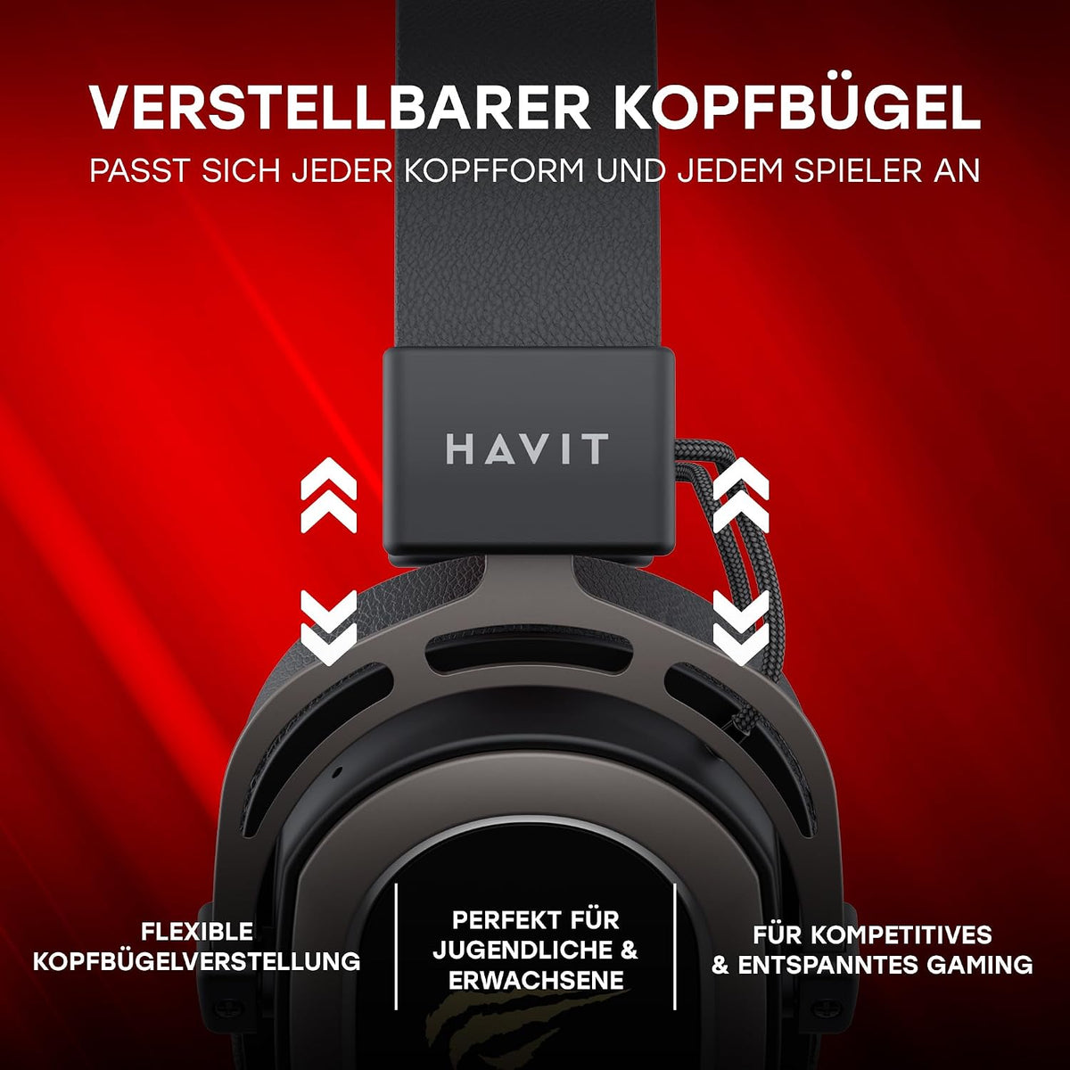 Havit H2008D Gaming Headset 50mm Wired Mic