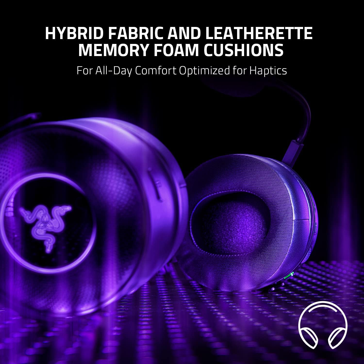 Razer Kraken V3 Pro Wireless Gaming Headset with Haptic Feedback