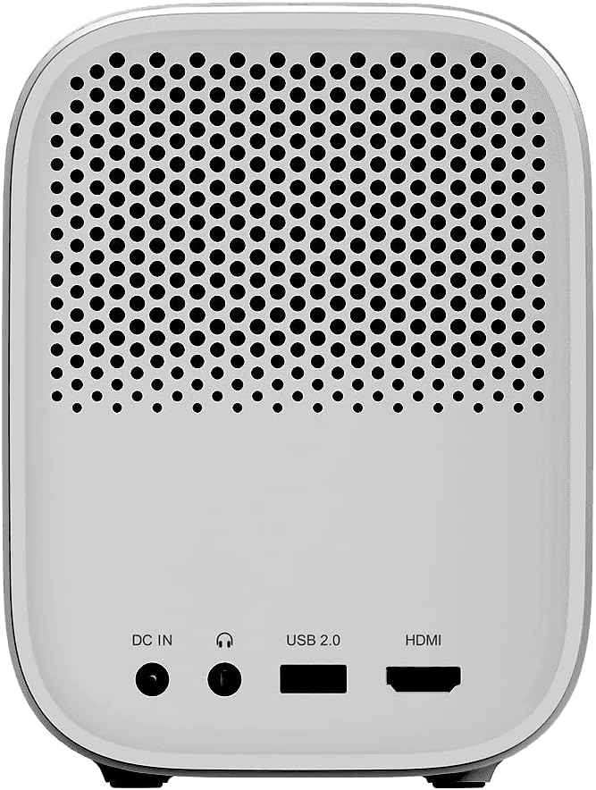 Xiaomi Mi Smart Projector 2 Full HD 1080p Portable Projector Android TV 500 ANSI Lumens Dolby Audio Auto-Focus Multi-Angle Keystone Wi-Fi Bluetooth Smart Home Cinema - White