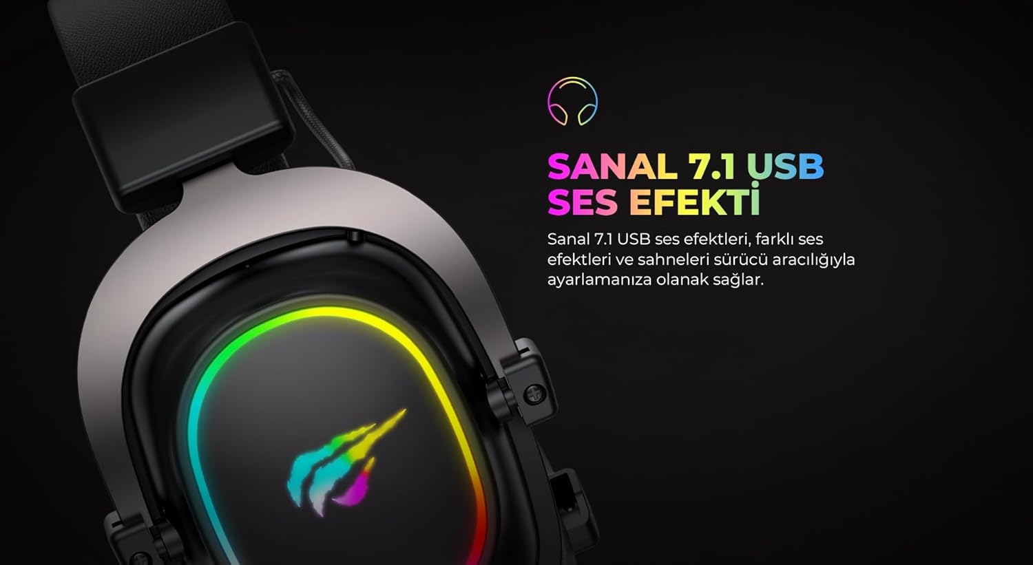 Havit H2002P Wired Gaming Headset 7.1 RGB
