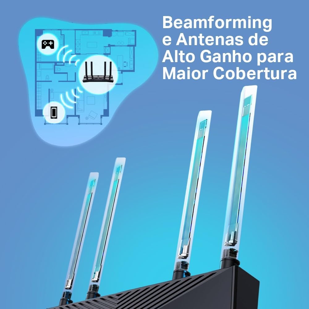 TP-Link Archer AX53 AX3000Mbps WiFi 6 Router Gigabit VPN