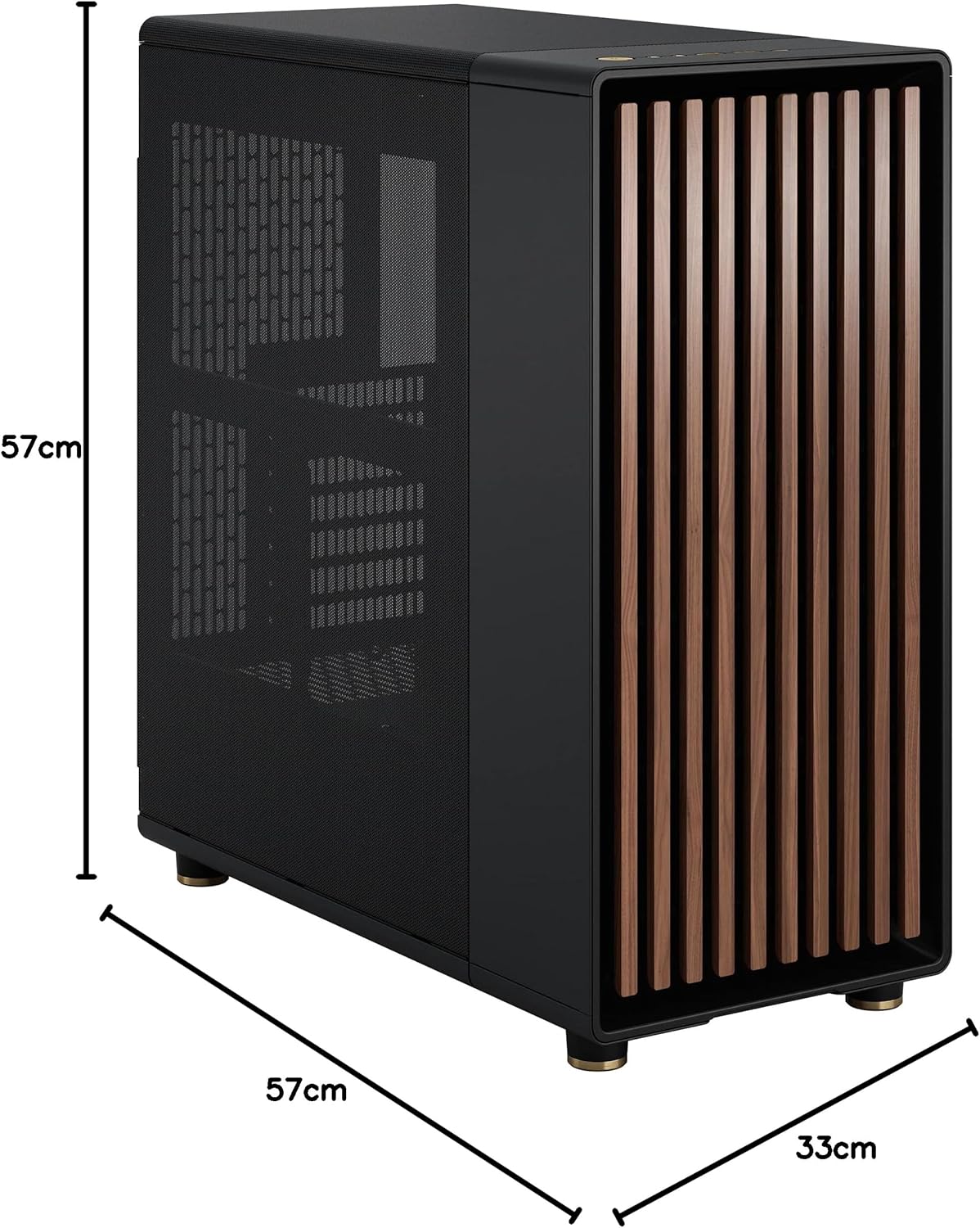 Fractal Design North Charcoal Black Mid Tower Case