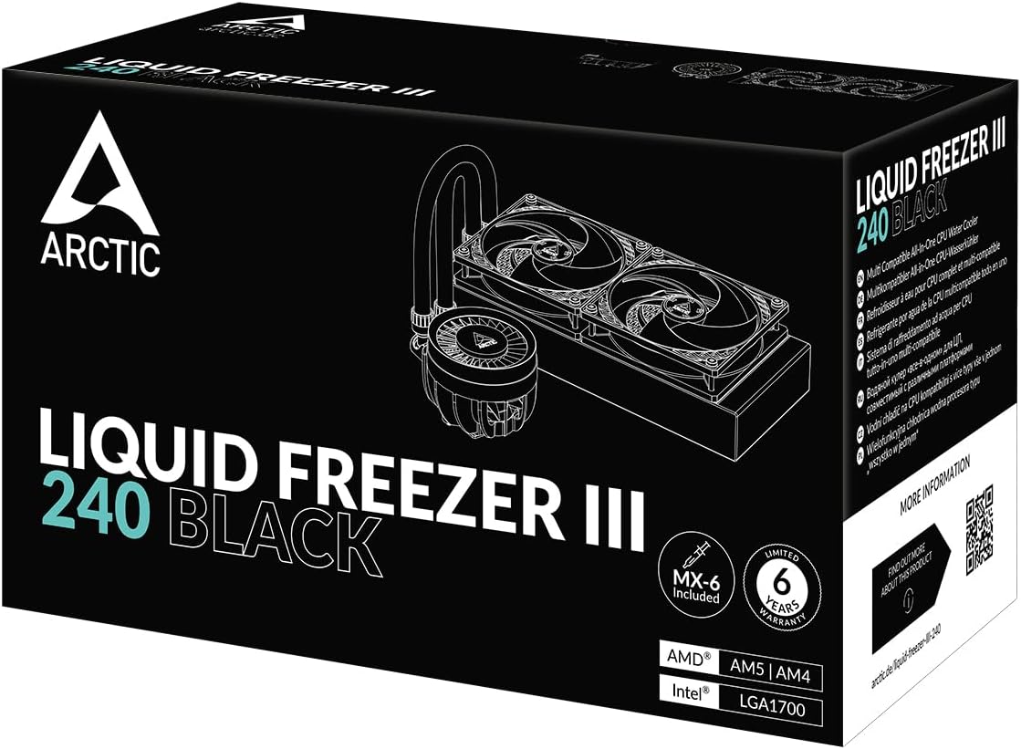 Arctic Liquid Freezer III 240 - Water Cooler
