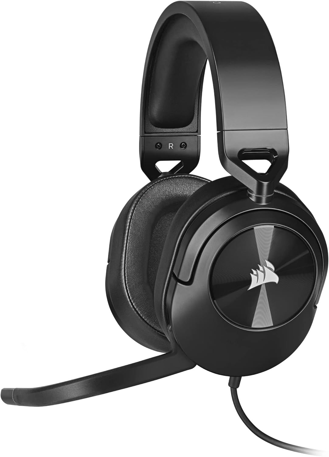 Corsair HS55 Surround Gaming Headset (Leatherette Memory Foam Ear Pads, Dolby Audio 7.1 Surround Sou