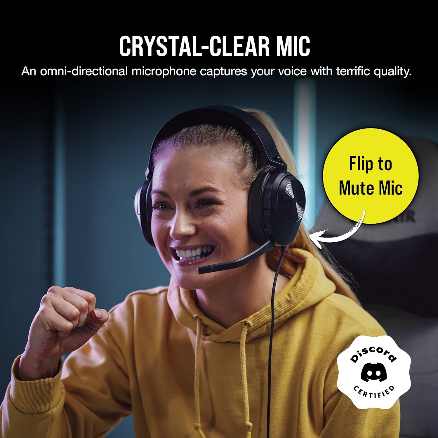 Corsair HS55 Surround Gaming Headset with 7.1 Dolby Audio