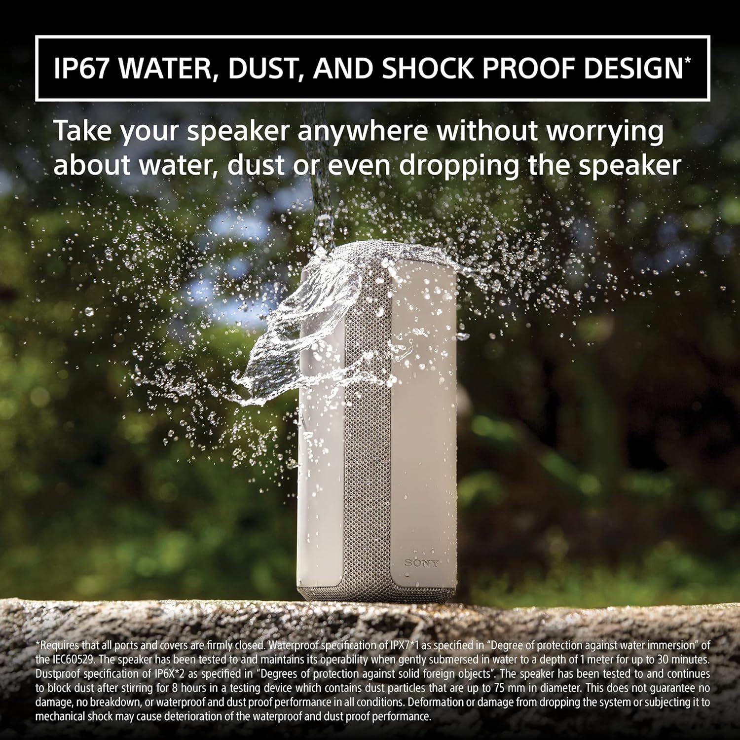 Sony SRS XE300 Wireless Bluetooth Speaker