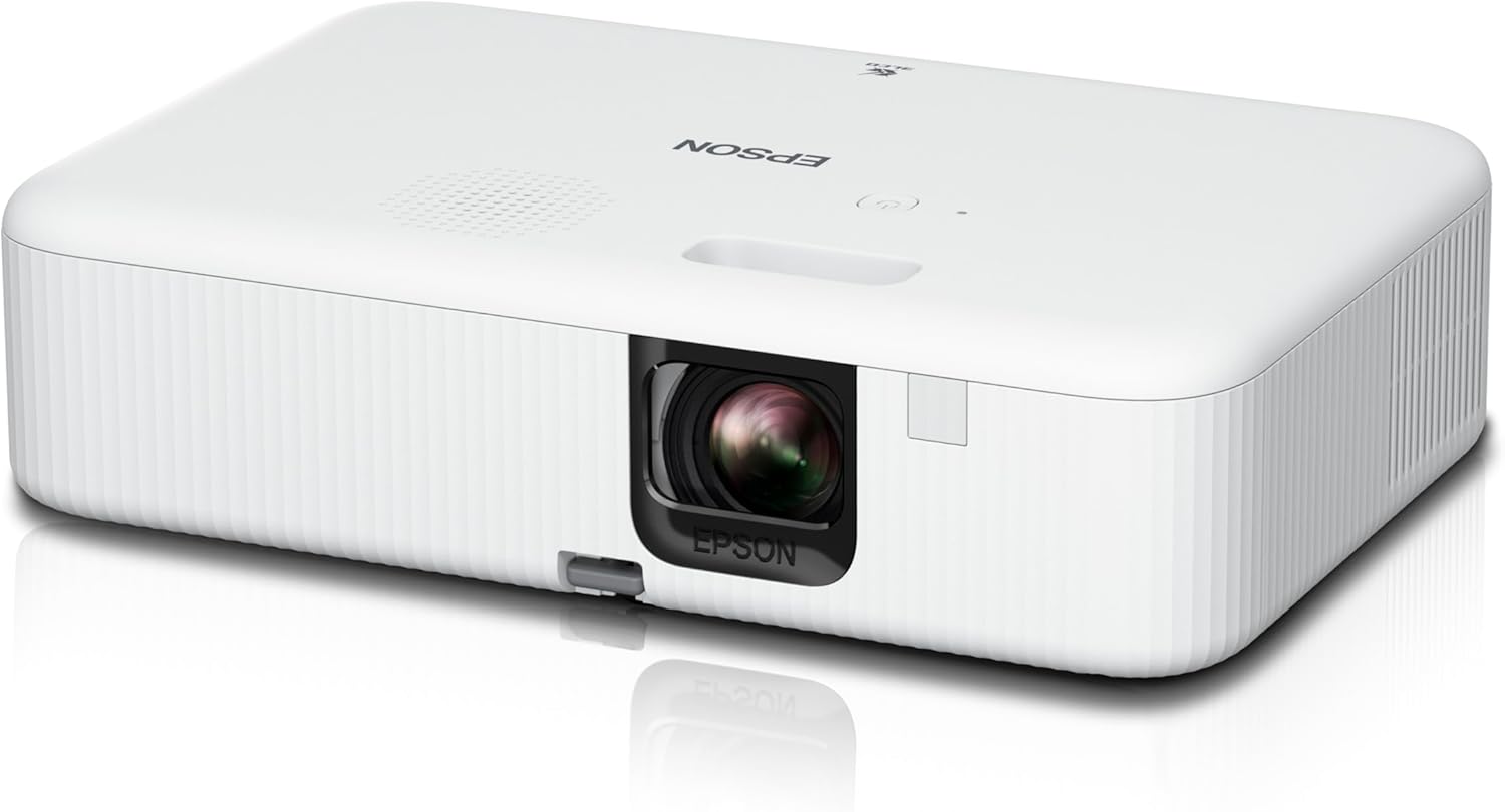 Epson Home Cinema EH-TW6150 4K PRO-UHD Projector 2800 Lumens 3LCD Technology Ultra-Low Latency Gaming Projector Under 20ms Lag Time Smart Home Theater - White