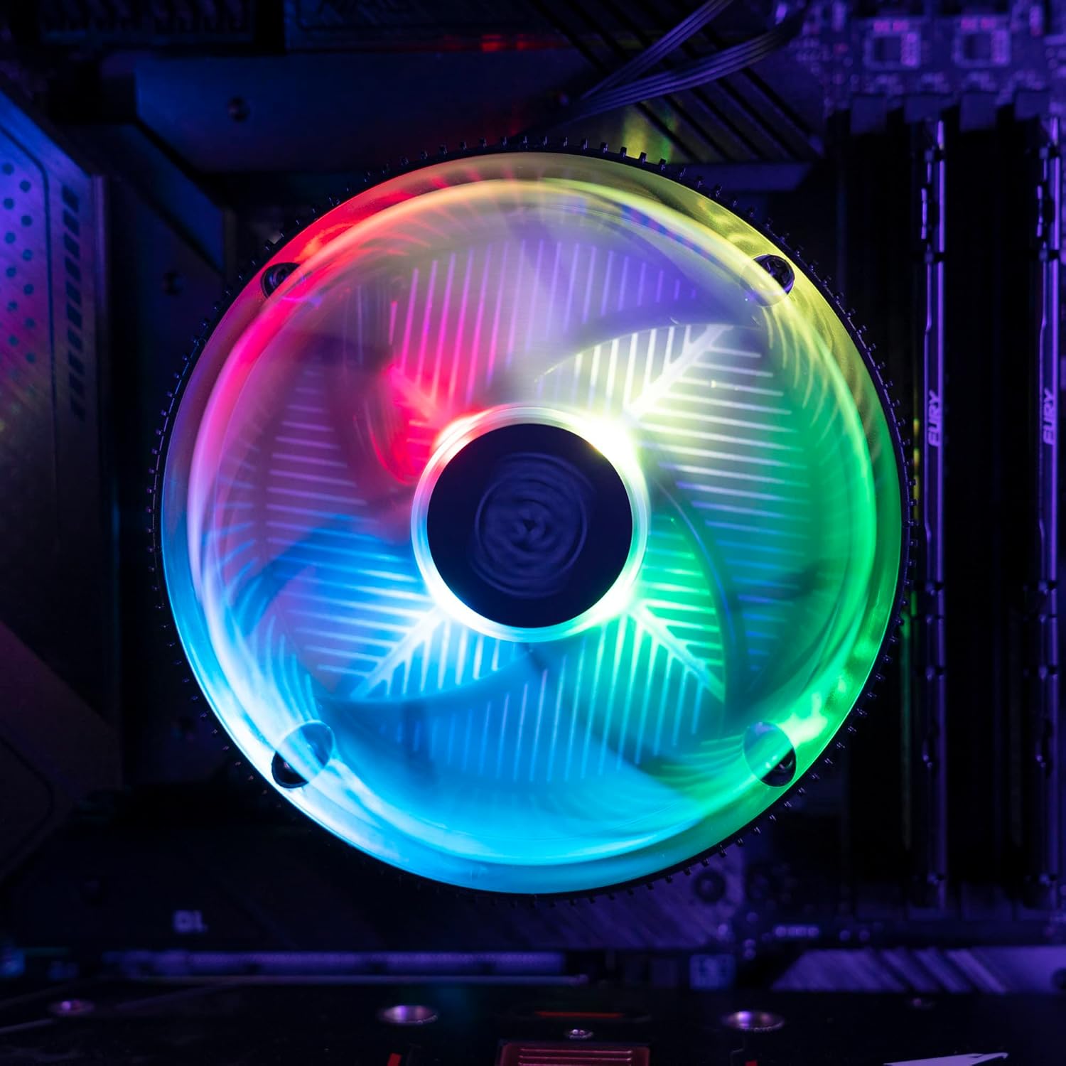 Cooler Master i70C LGA 1700 ARGB CPU Cooler Black - 12cm x 12cm x 7cm, 12V, 1.44W, 1800RPM, 37.08CFM
