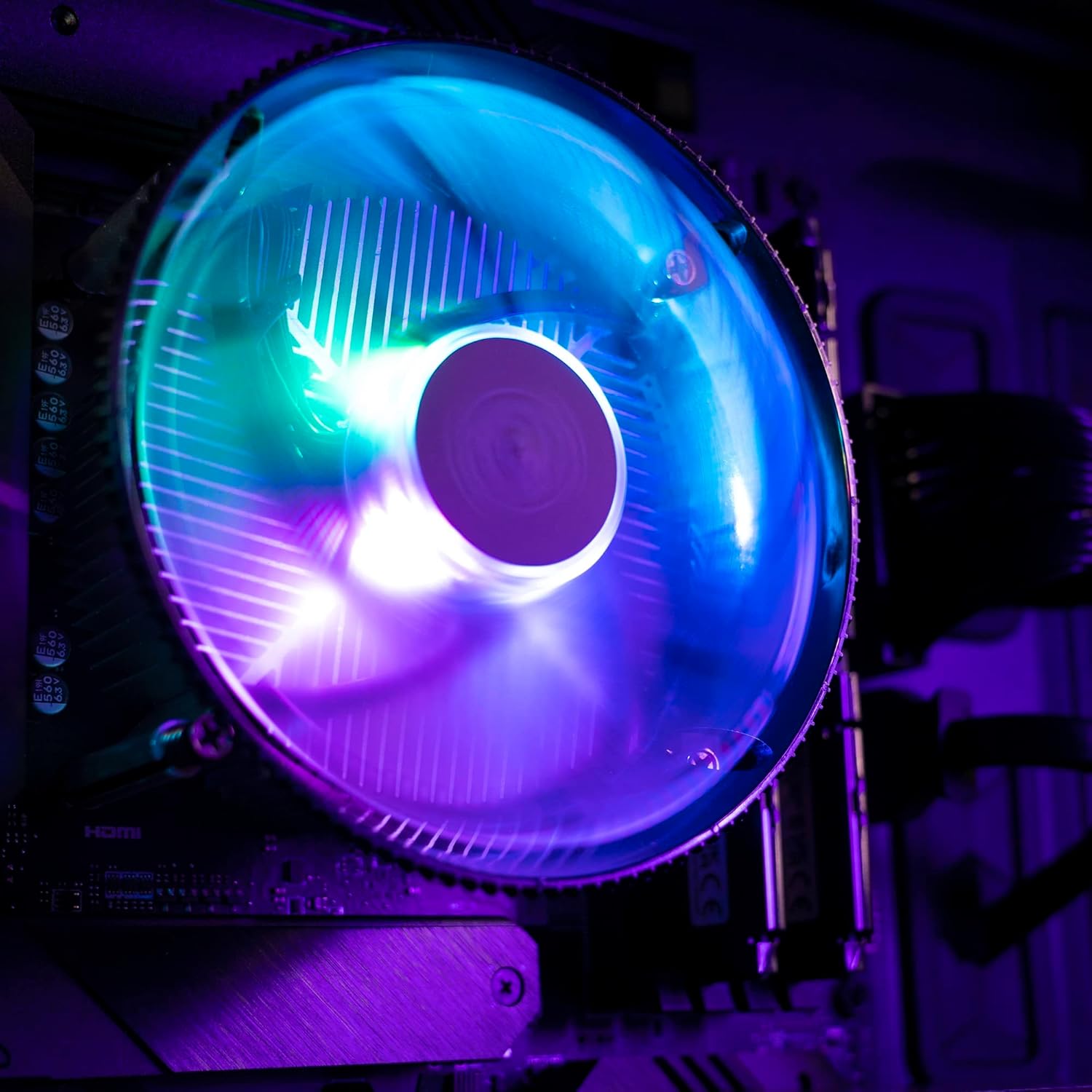 Cooler Master i70C LGA 1700 ARGB CPU Cooler Black - 12cm x 12cm x 7cm, 12V, 1.44W, 1800RPM, 37.08CFM