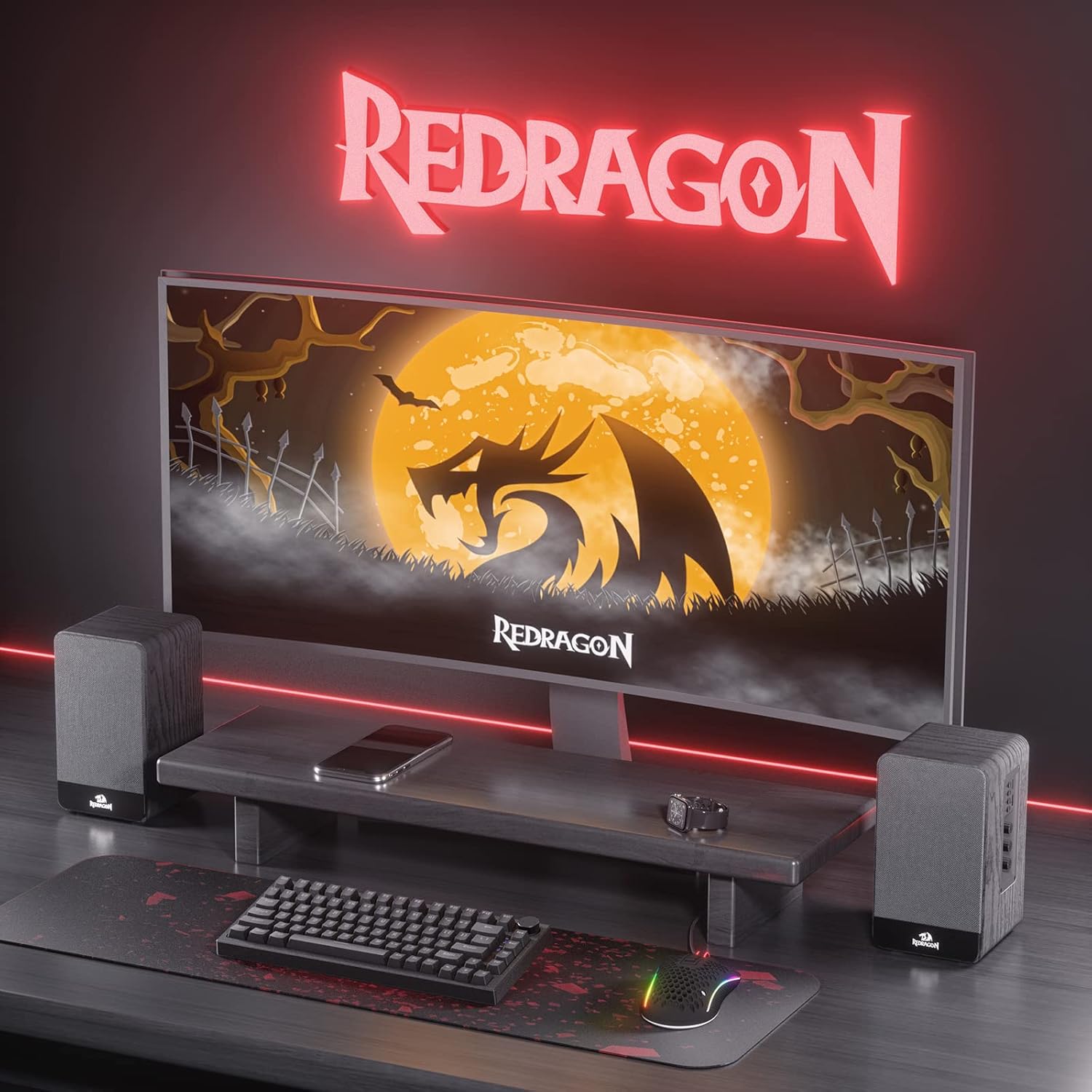 Redragon GS813 Wireless 20W Desktop Speakers