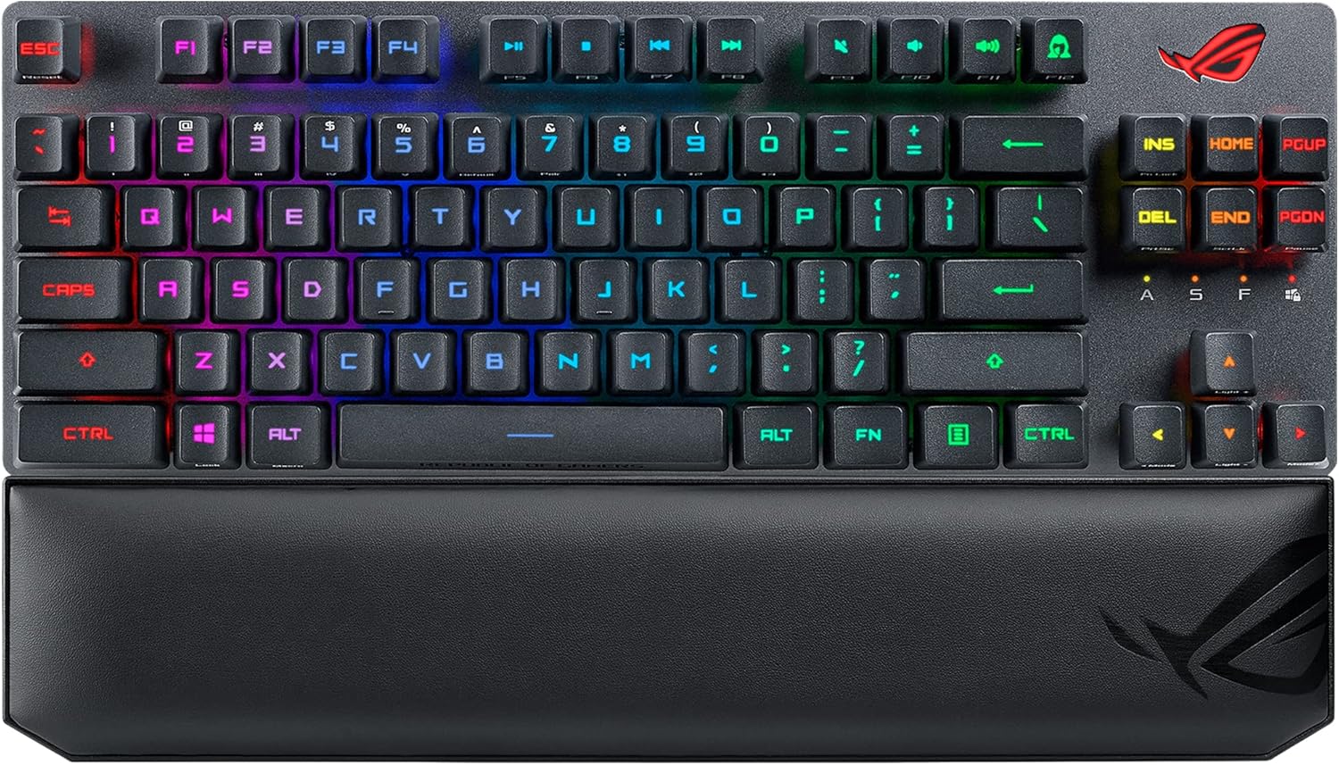 ASUS ROG Strix Scope RX TKL Wireless Deluxe, 80% Gaming Keyboard, Tri-Mode connectivity (2.4GHz RF,
