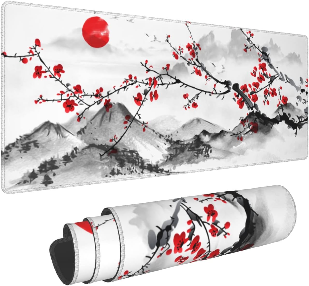 Japanese Cherry Blossom XL Gaming Mouse Pad