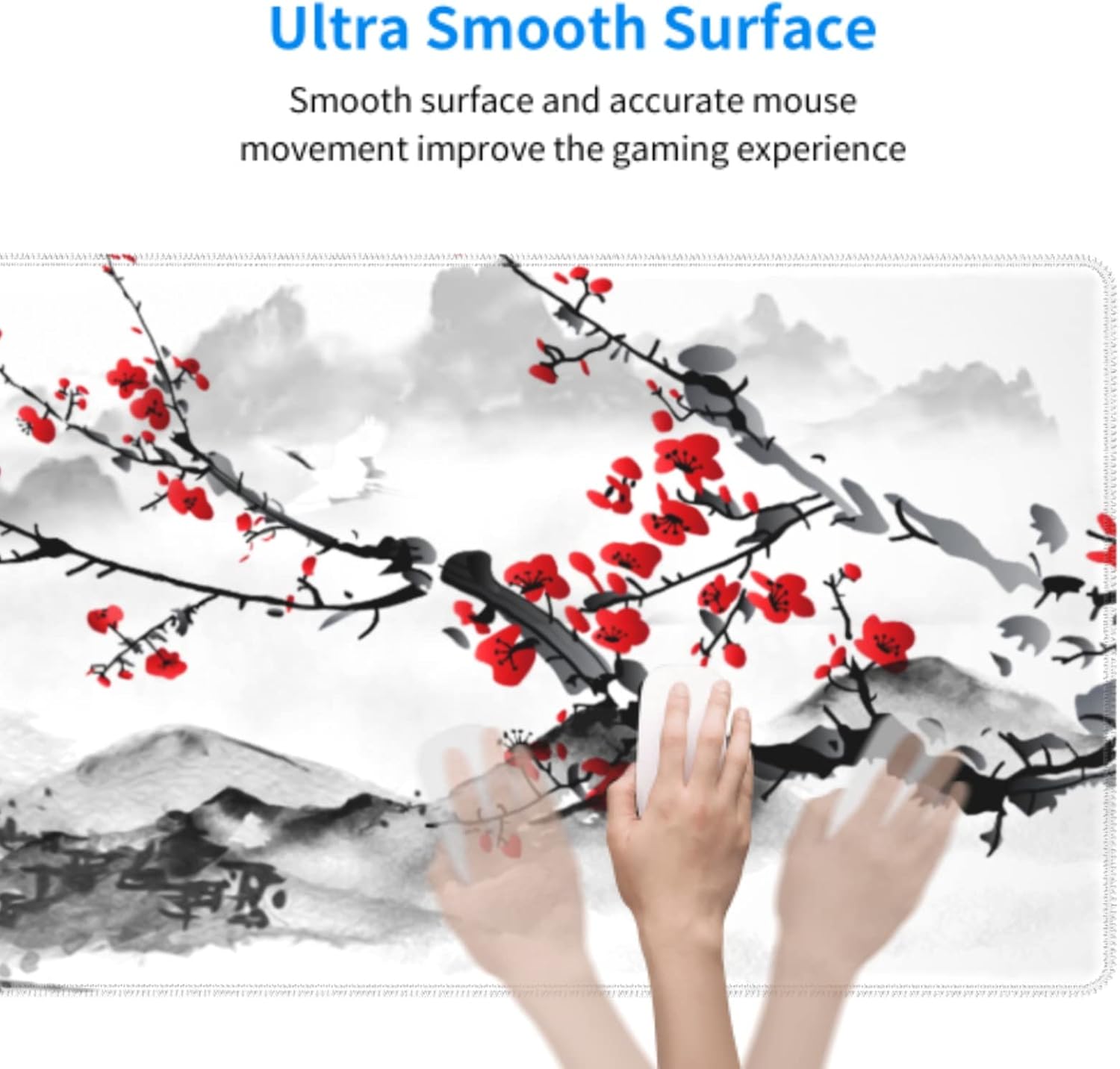 Japanese Cherry Blossom XL Gaming Mouse Pad