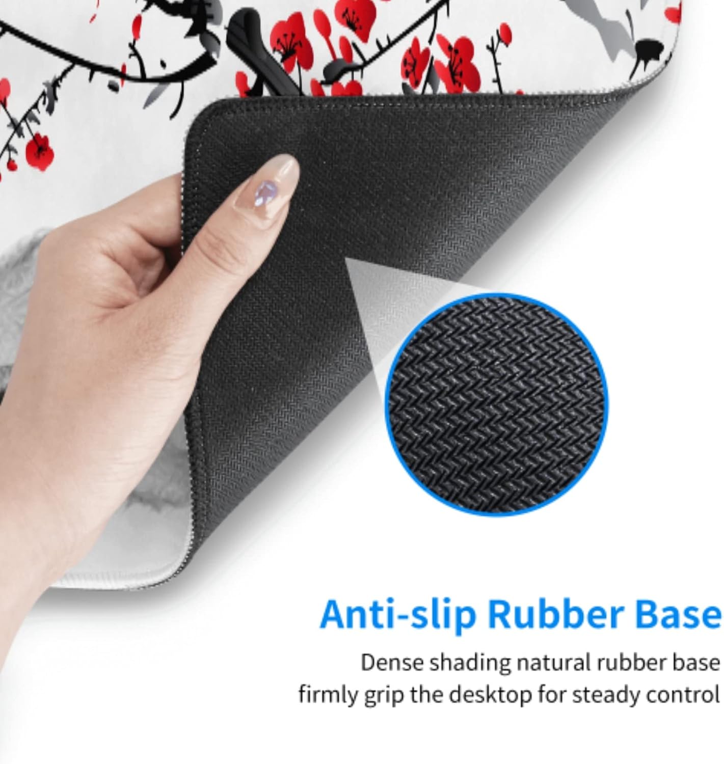 Japanese Cherry Blossom XL Gaming Mouse Pad