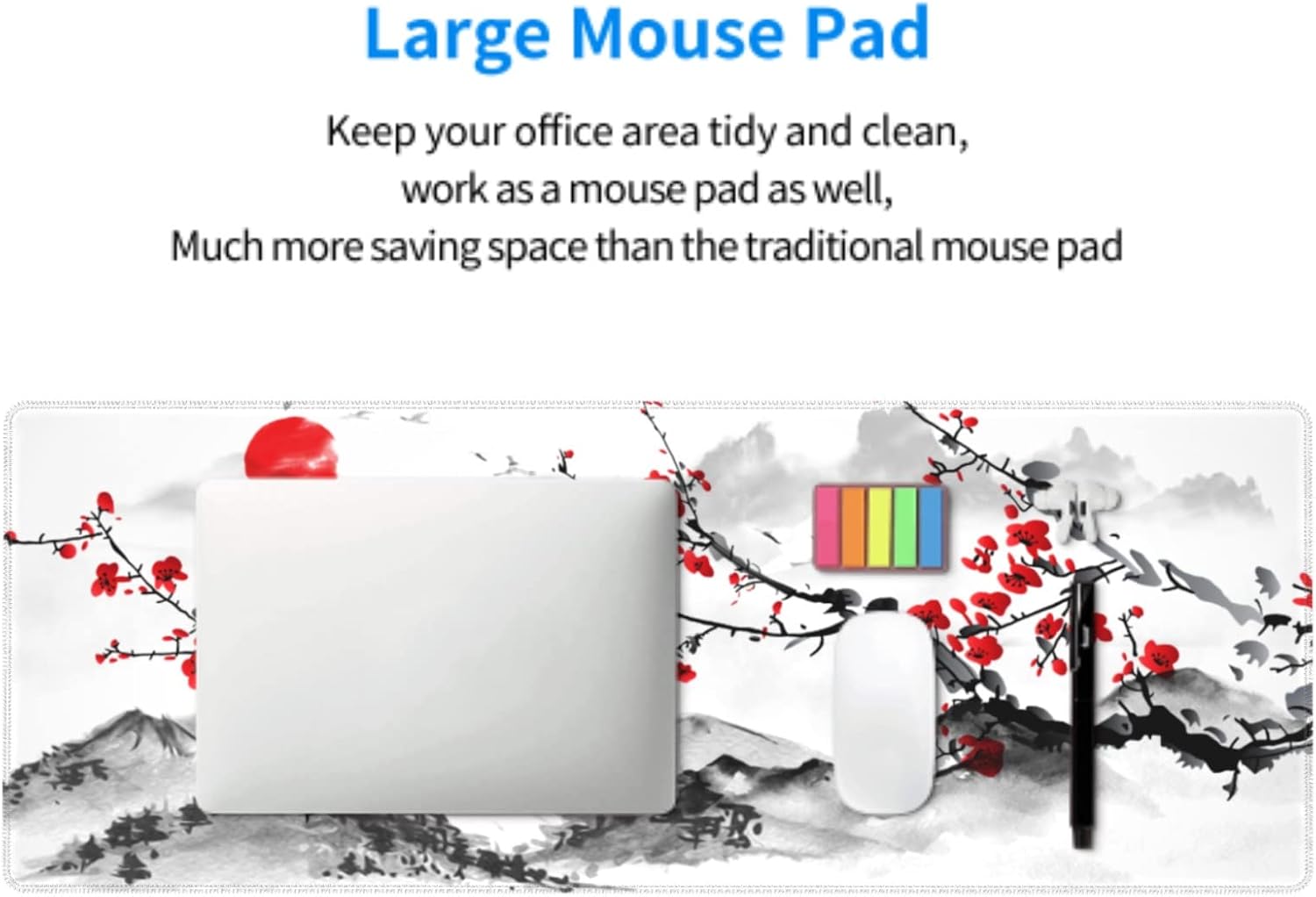Japanese Cherry Blossom XL Gaming Mouse Pad