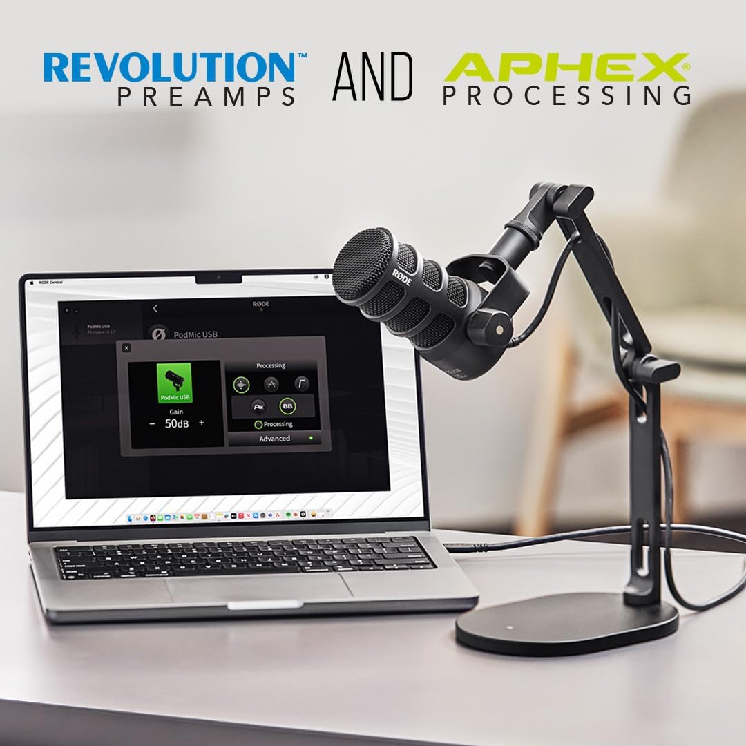 RØDE PodMic USB Dynamic Microphone